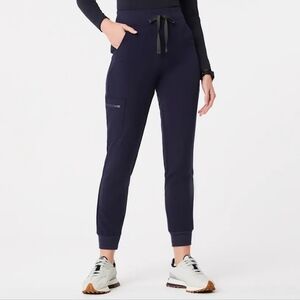 Figs Scrubs  High Waisted Zamora Jogger Scrubs Pants